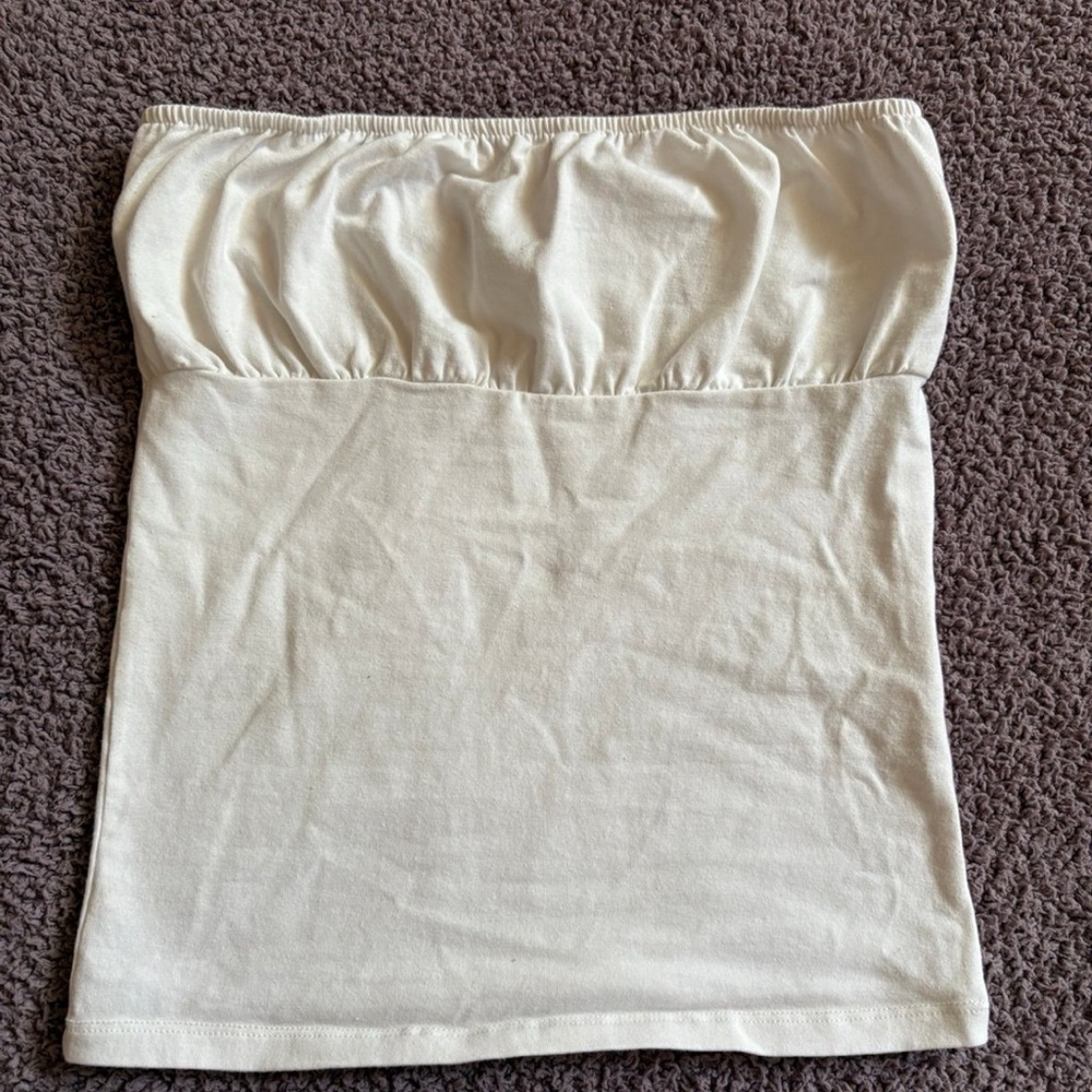 White Casey Tube Top